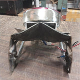License Plate Bracket Mount Taillight Cate Eye Wide Glide Softail Bobtail Chrome