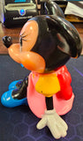 VTG Vinyl Bank Minnie Mouse Pink Dress Walt Disney NICE!