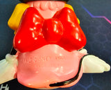 VTG Vinyl Bank Minnie Mouse Pink Dress Walt Disney NICE!