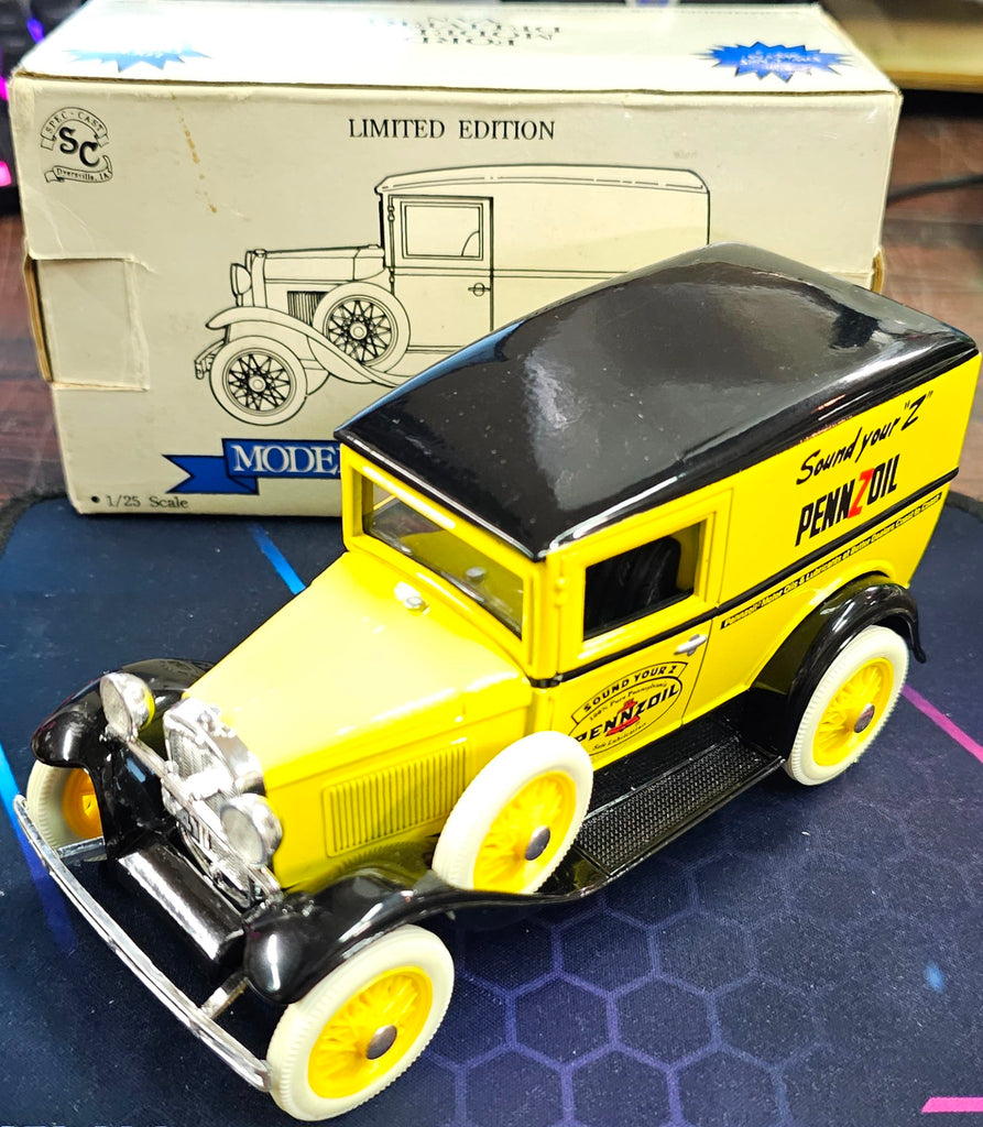 VTG Limited Edition Ford Model A Pennzoil Delivery Van Lockable