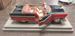 7457-510B Sunliner Fairlane Convertible 1956 Ford Red Black W/ Stand American