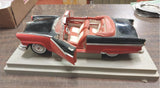 7457-510B Sunliner Fairlane Convertible 1956 Ford Red Black W/ Stand American