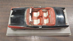7457-510B Sunliner Fairlane Convertible 1956 Ford Red Black W/ Stand American