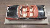 7457-510B Sunliner Fairlane Convertible 1956 Ford Red Black W/ Stand American