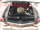 7457-510B Sunliner Fairlane Convertible 1956 Ford Red Black W/ Stand American