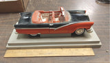 7457-510B Sunliner Fairlane Convertible 1956 Ford Red Black W/ Stand American