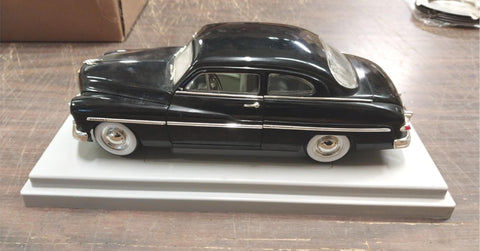 1949 Black Danbury Mercury Club Coupe 7122 PT10 American Muscle w/Stand