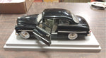1949 Black Danbury Mercury Club Coupe 7122 PT10 American Muscle w/Stand