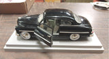 1949 Black Danbury Mercury Club Coupe 7122 PT10 American Muscle w/Stand