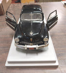1949 Black Danbury Mercury Club Coupe 7122 PT10 American Muscle w/Stand