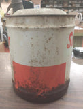 Vintage Sinclair Opaline Motor Oil 5 Gallon Can 20&20W Reg US PAT OFF