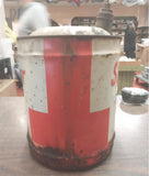 Vintage Sinclair Opaline Motor Oil 5 Gallon Can 20&20W Reg US PAT OFF