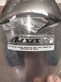 Arai Racing Helmet Large Titanium Gray Motorcycle Face Shield 7 1/4-7 3/8