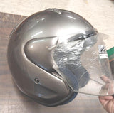 Arai Racing Helmet Large Titanium Gray Motorcycle Face Shield 7 1/4-7 3/8