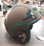 HJC XS Camo Cover Helmet Snell 95 Dot Open Face Fiberglass Vented Motorcycle New
