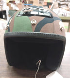 HJC XS Camo Cover Helmet Snell 95 Dot Open Face Fiberglass Vented Motorcycle New