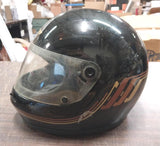 VTG Vetter By Bell Helmet Motorcycle FF 1970's Grafix Small Full Face Chopper CB