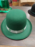 St. Patrick Day Top Hats Green Black Gold Bundle of 3 Costumes Shamrocks Irish