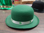 St. Patrick Day Top Hats Green Black Gold Bundle of 3 Costumes Shamrocks Irish