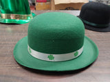 St. Patrick Day Top Hats Green Black Gold Bundle of 3 Costumes Shamrocks Irish