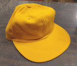 Vtg Harvard Sports Headwear Baseball Hat Cap Green Blank Fitted 7 Yellow Green