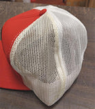 Vtg Clothing Tools Sales & Service CO East Pittsburgh Red & White Mesh Hat