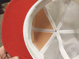 Vtg Clothing Tools Sales & Service CO East Pittsburgh Red & White Mesh Hat