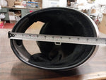 Vetter Rogue Bell Dot Blue White Vintage Motorcycle Helmet Visor Full Face Vent