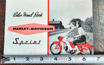 1962 Harley-Davidson Sprint SX250 Advertising Owners Manual book OEM RARE!