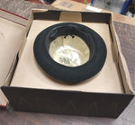 Adan Kelly VTG Wool Hat Black Fifth Avenue New York Fedora w/ Box