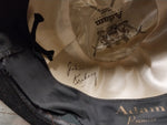 Adan Kelly VTG Wool Hat Black Fifth Avenue New York Fedora w/ Box