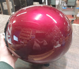 Vtg Z1R Red Gloss Large 3/4 Motorcycle Helmet Dot ZRP-3 Vented Drifter Sport