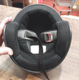 Vtg Z1R Red Gloss Large 3/4 Motorcycle Helmet Dot ZRP-3 Vented Drifter Sport