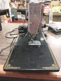 VTG Singer Featherweight 221 Black Sewing Machine Case Black USA Portable!