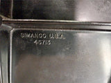 VTG Singer Featherweight 221 Black Sewing Machine Case Black USA Portable!