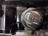 VTG Singer Featherweight 221 Black Sewing Machine Case Black USA Portable!