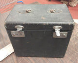 VTG Singer Featherweight 221 Black Sewing Machine Case Black USA Portable!
