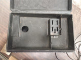 VTG Singer Featherweight 221 Black Sewing Machine Case Black USA Portable!