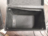 VTG Singer Featherweight 221 Black Sewing Machine Case Black USA Portable!