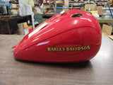 NOS Gas Tank Factory Harley custom Paint Red Decals CVO Softail Carb Heritage Fa