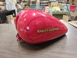 NOS Gas Tank Factory Harley custom Paint Red Decals CVO Softail Carb Heritage Fa