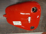 NOS Gas Tank Factory Harley custom Paint Red Decals CVO Softail Carb Heritage Fa