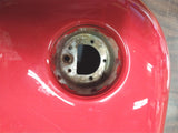 NOS Gas Tank Factory Harley custom Paint Red Decals CVO Softail Carb Heritage Fa
