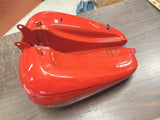NOS Gas Tank Factory Harley custom Paint Red Decals CVO Softail Carb Heritage Fa