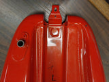 NOS Gas Tank Factory Harley custom Paint Red Decals CVO Softail Carb Heritage Fa