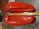 NOS Gas Tank Factory Harley custom Paint Red Decals CVO Softail Carb Heritage Fa