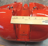 NOS Gas Tank Factory Harley custom Paint Red Decals CVO Softail Carb Heritage Fa