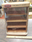 Vintage Camillus Pocket Knife Display Counter Hardware Store 1940's Skeleton Key
