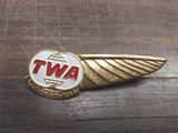 TWA Junior Hostess Vintage Flight Attendant Pin Trans World Airways