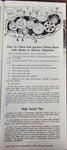 NOS Owners Manual Handbook Harley UL Knucklehead Panhead book OEM Factory 1940's